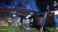 250424-Noční požár stodoly u rodinného domu v Klučově poblíž Českého Brodu na Kolínsku