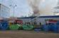 Požár průmslové  haly v Chomutově  (1)