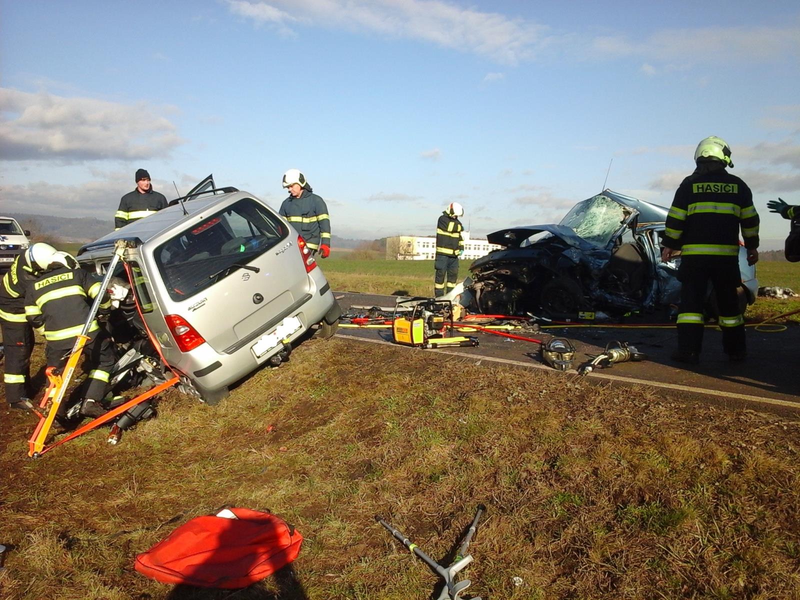 Dopravní nehoda 2 OA, Krašovice - 10. 1. 2020 (3).jpg
