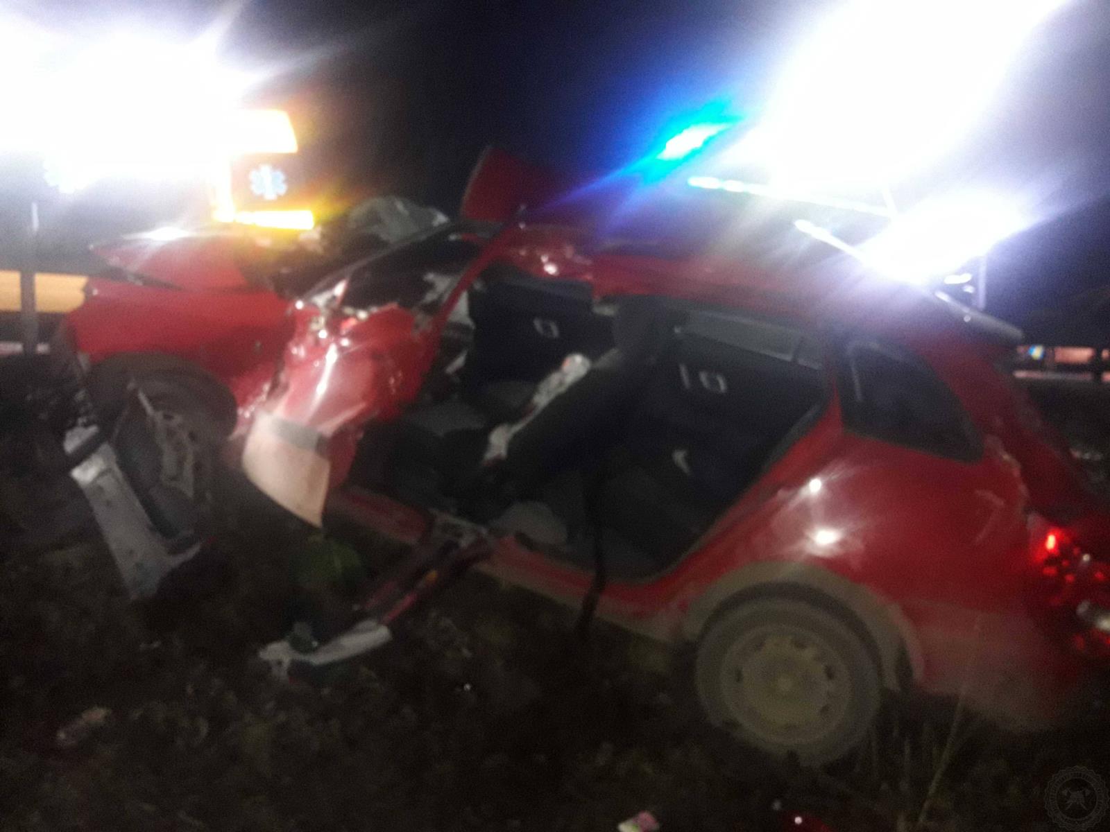 Vážná dopravní nehoda u Poličky 28.11.2020