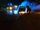 Jihlavští profesionální hasiči zasahovali u požáru osobního vozidla v Pístově.