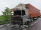 005-Požár kamionu na brněnské dálnici D1 u křižovatky Šternov na Benešovsku