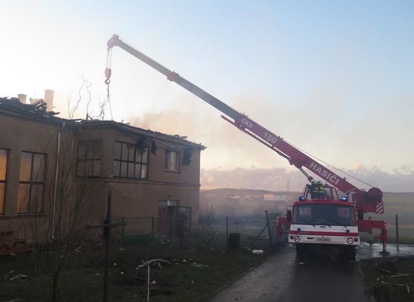 11 Požár kostela, Mirovice - 31. 3. 2015 (12).JPG