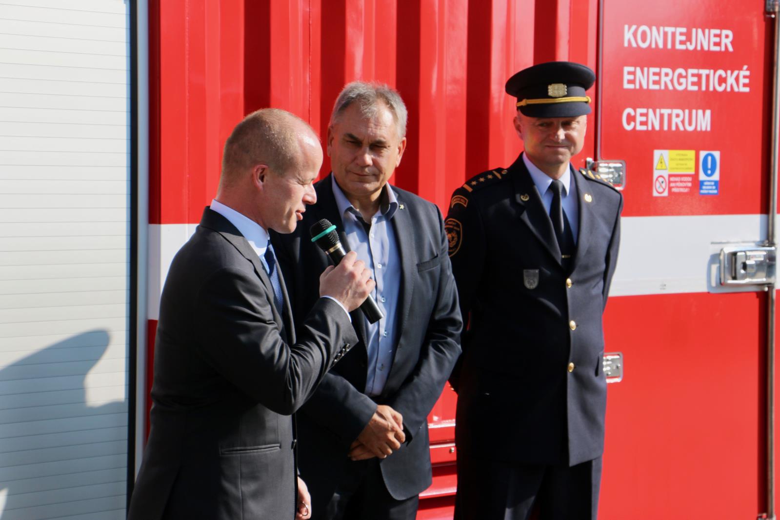 predani energo centrum kontejneru - Olomouc
