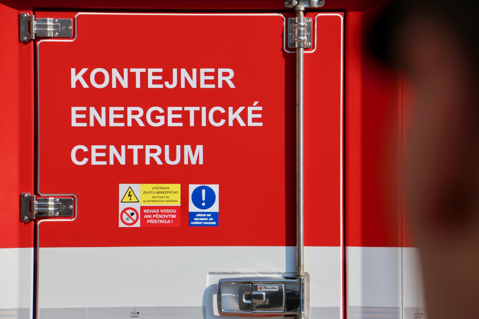 predani energo centrum kontejneru - Olomouc