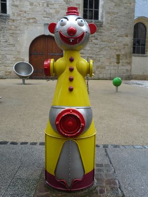 Požární hydrant v Lucemburku