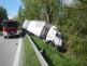 Dopravní nehoda dodávky a kamiónu, Kaplice - 16. 5. 2020 (1)