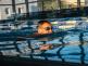 příslušník při plnění zkoušek fyzické zdatnosti - plavání 2