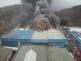 LIK_požár v Chrastavě_pohled na hořící objekt z dronu
