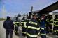 Hasiči cvičili společně s vojenskou hasičskou jednotkou na letecké základně v Čáslavi