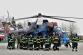 Hasiči cvičili společně s vojenskou hasičskou jednotkou na letecké základně v Čáslavi