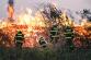 030-Požár hromady uskladněného dřeva v bývalém areálu Poldi Kladno