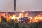 019-Požár hromady uskladněného dřeva v bývalém areálu Poldi Kladno