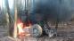001-Požár traktoru v lese u obce Šípy na Rakovnicku