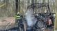 008-Požár traktoru v lese u obce Šípy na Rakovnicku