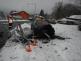 Dopravní nehoda OA, Lipno nad Vltavou - 10. 2. 2018 (2)