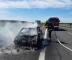 068-Požár osobního automobilu na dálnici D10 u Benátek nad Jizerou