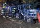 075-Požár traktoru s lisem na slámu poblíž obce Karlštejn