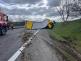 077-Havárie kamionu na dálnici D7 u Stehelčevsi na Kladensku