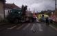 099-Srážka nákladního automobilu s osobním na průjezdu obcí Lhota u Příbramě