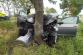 125-Havárie osobního vozidla s přívěsným vozíkem nedaleko Benátek nad Jizerou