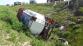 128-Havárie cisterny s benzínem na novém obchvatu Olbramovic na Benešovsku