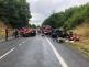 178-Čelní střet dvou vozidel se čtyřmi těžce zraněnými na silnici č. 3 u Bystřice na Benešovsku