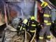 290-Požár garáže přilehlé k rodinnému domu v Zelenči v okrese Praha-východ