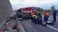 302-Vážná nehoda osobního auta na 15. kilometru dálnice D8 u obce Všestudy