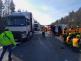 325-Dopravní nehoda čtyř vozidel na dálnici D5 na 7. kilometru před Prahou