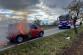 343-Požár osobního vozidla u obce Březí nedaleko Říčan