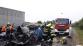 144-Tragická nehoda na silnici č. 7 u obce Netovice poblíž Slaného na Kladensku