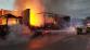 211-Požár kamionu na brněnské dálnici D1 poblíž Ostředku ve směru do Prahy