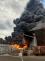 233-Požár třídírny odpadu v Dolních Hbitech na Příbramsku likvidovaný ve zvláštním poplachovém stupni