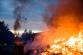 278-Požár třídírny odpadu v Dolních Hbitech na Příbramsku likvidovaný ve zvláštním poplachovém stupni