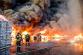 279-Požár třídírny odpadu v Dolních Hbitech na Příbramsku likvidovaný ve zvláštním poplachovém stupni