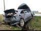 Nehoda osobního vozu u Meclova