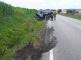 Třebíčští profesionální hasiči zasahovali u dopravní nehody dvou osobních vozidel.