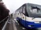 006-Požár vraku autobusu na dálnici D5 u Loděnice na Berounsku