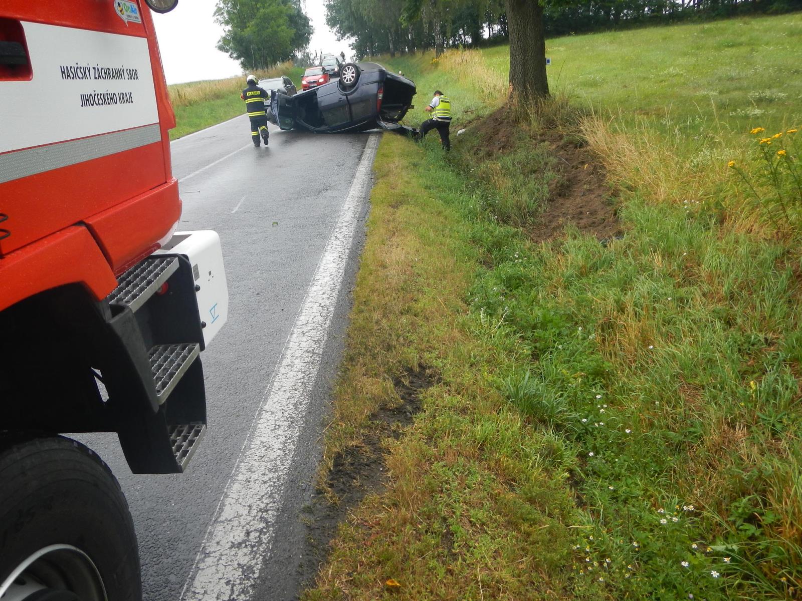 Dopravní nehoda OA, Kunžak - 27. 7. 2019 (1).JPG