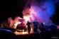 Požár tří aut v Rumburku (3)