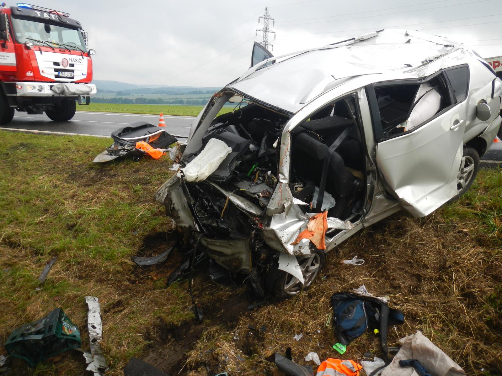 Dopravní nehoda OA, Hodušín - 15. 6. 2020 (4).JPG