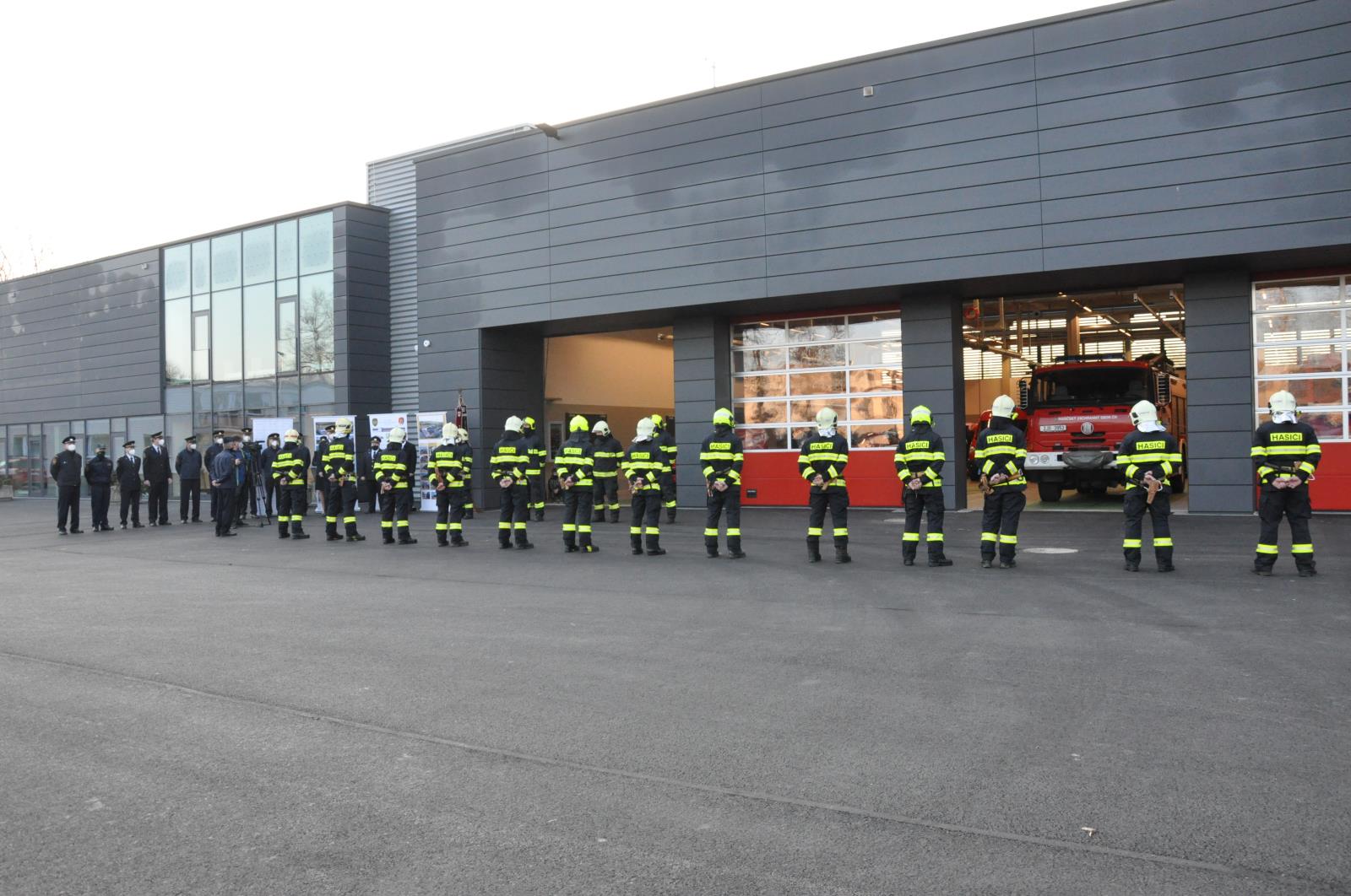 Havlíčkobrodští profesionální hasiči se přestěhovali do nové stanice