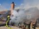 005 - požár střechy rodinného domu v Horoměřicích