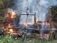 059 - Požár chaty v Loděnicích
