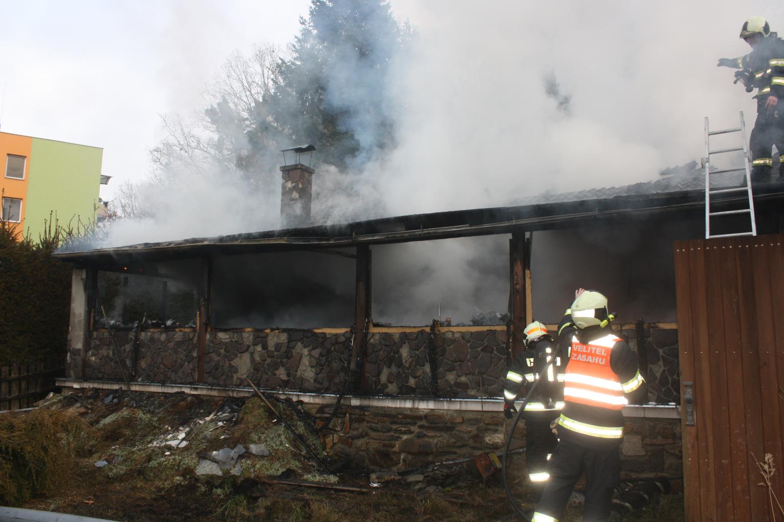 Požár rodinného domu, Zliv - 13. 1. 2022 (5).JPG