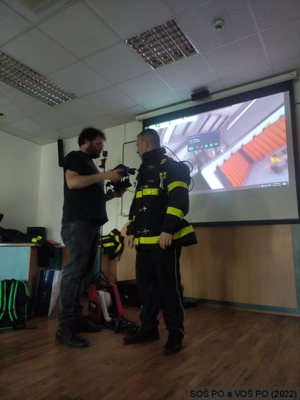 Virtuální realita ve vzdělávání hasičů