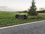 Profesionální hasiči z Chotěboře zasahovali u dopravní nehody osobního a nákladního vozidla.
