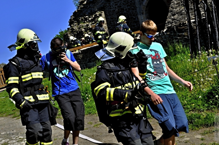 21 cvičení požár Helfštýn - Přerovsko 15-5-2013 (20).JPG