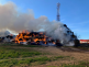 HZS PLK_požár stohu v Horšovském týnu